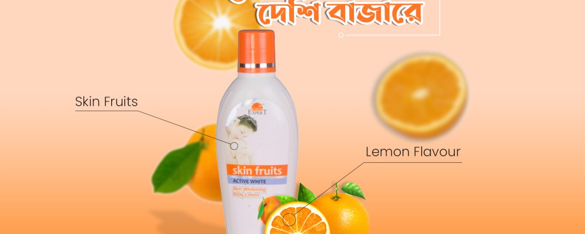 Skin Fruits Body Lotion Product Promo Social Banner